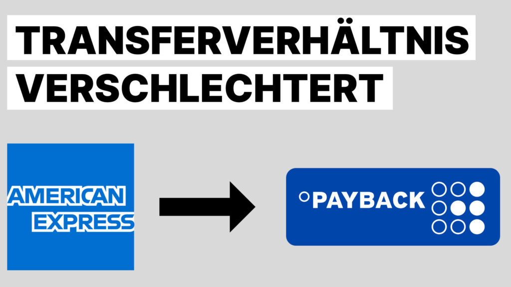 Amex Payback Transferverhältnis