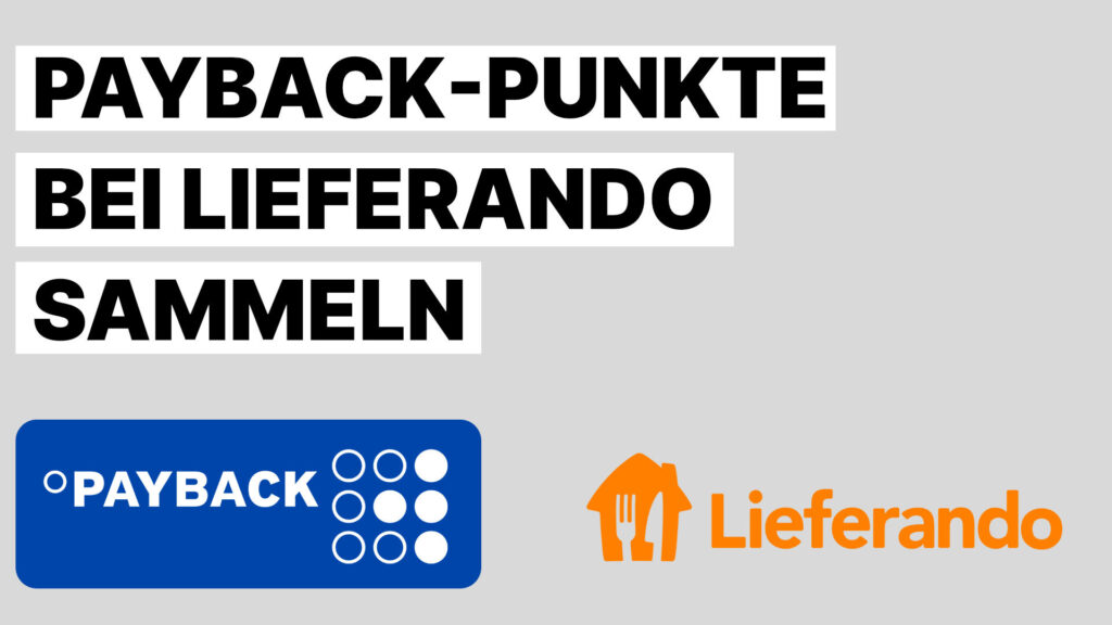 Payback-Punkte bei Lieferando sammeln